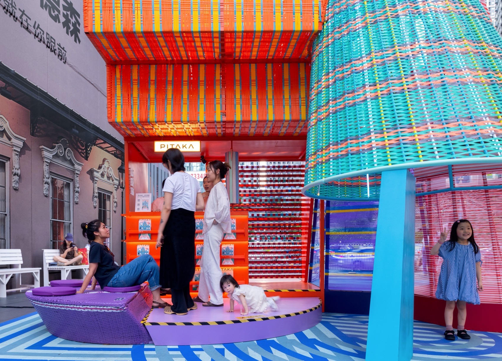 “编织城市 & 织梦屋”公共艺术装置 / 大星吉子设计工作室-123