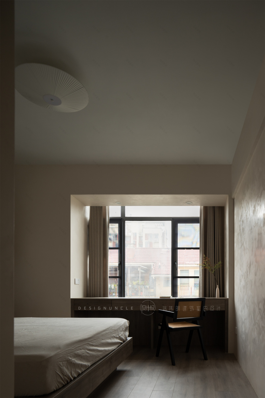 自然禅意简约侘寂风住宅设计丨徐伟明建筑室内设计-52