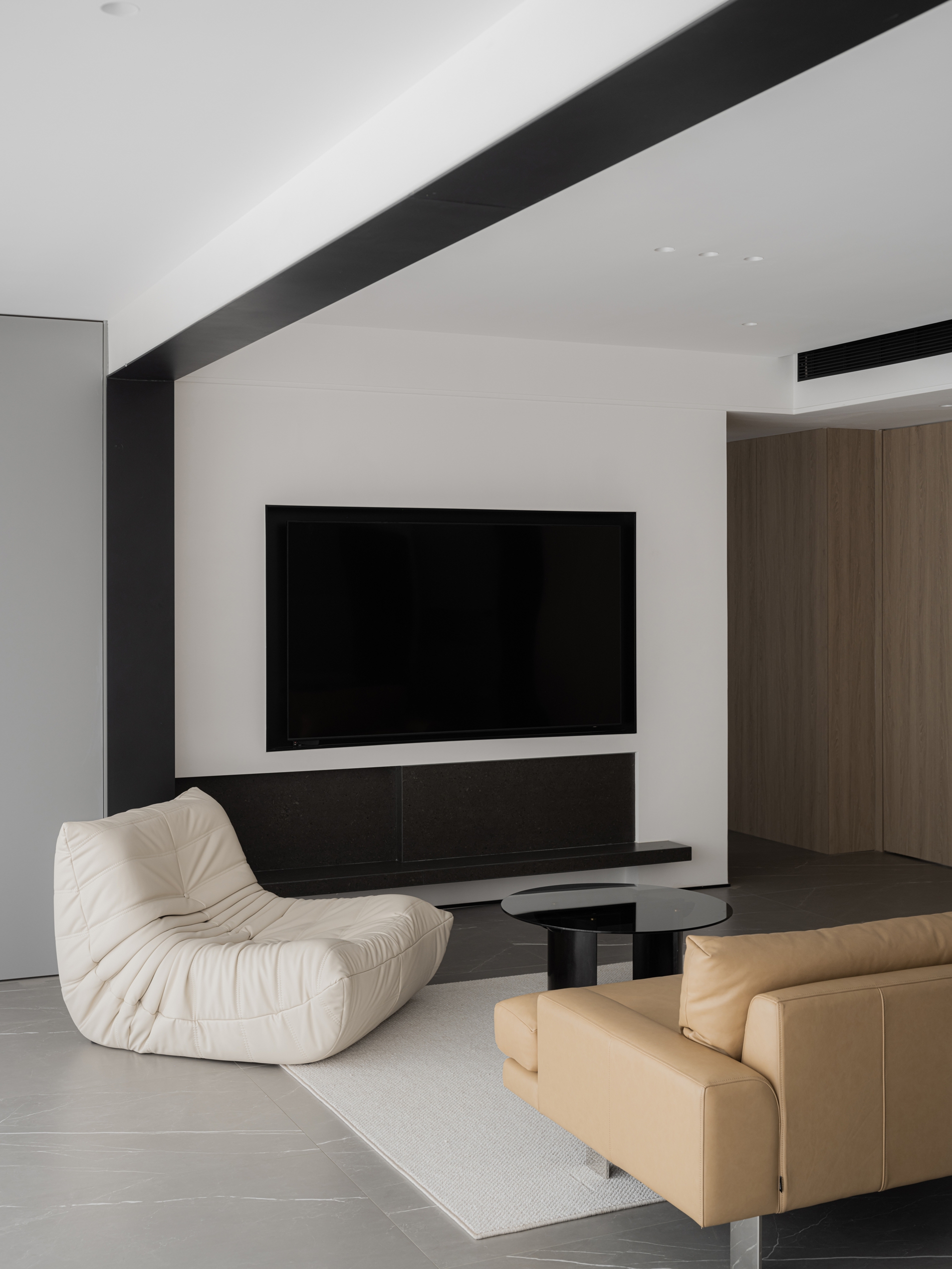 蓝润城 138㎡现代风四室两厅设计丨中国成都丨成都宏福樘设计-23