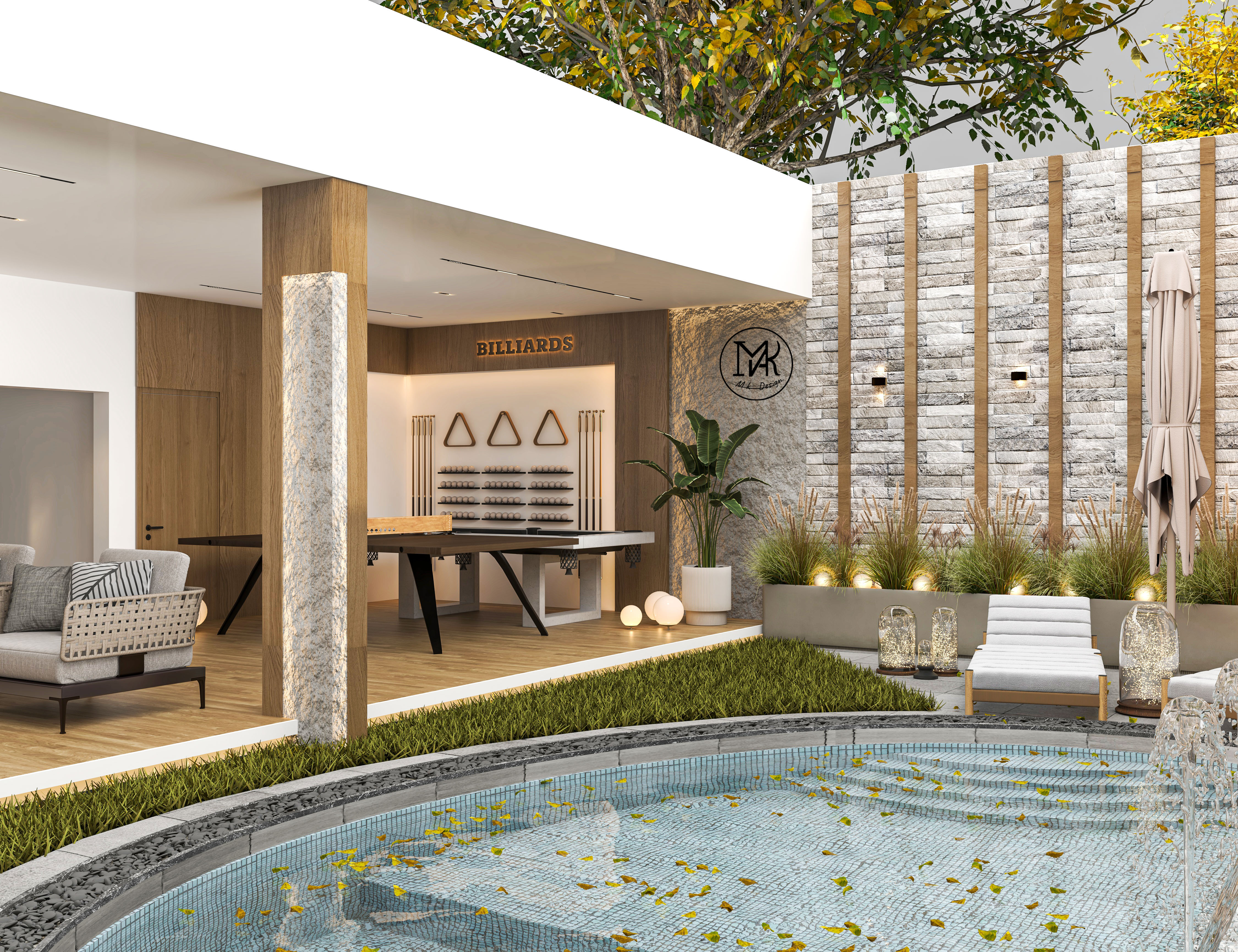 New Damietta 城市别墅花园设计-11