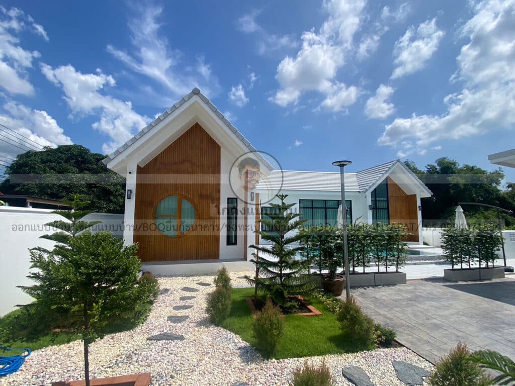 日本无印风格单层住宅P  1348-40