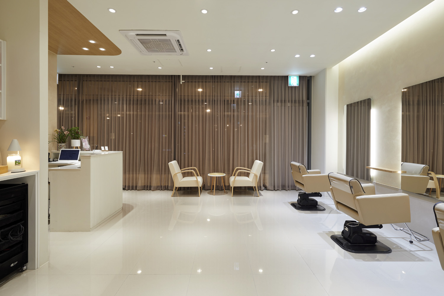 20 平米美容室，现代简约风的设计魅力-6