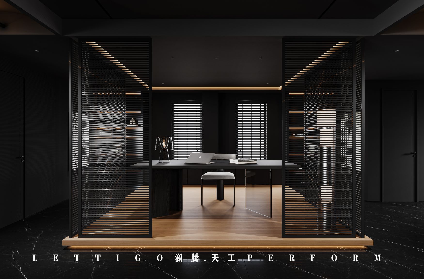 个性不羁的暗黑系家装-11