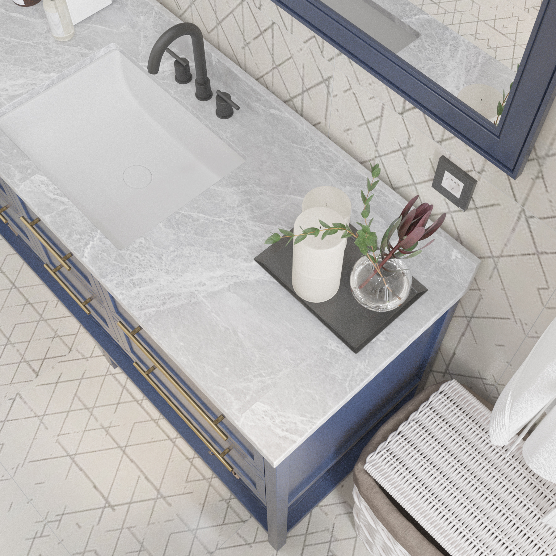 Design project of a bathroom in a private house-10