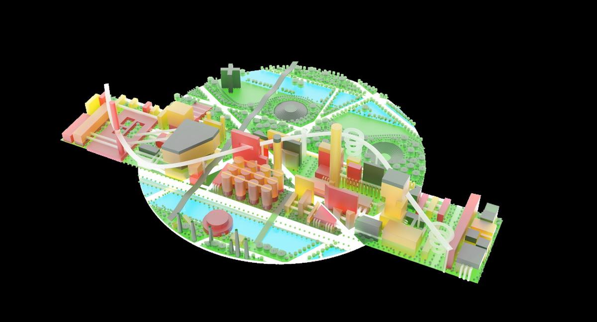 邯郸绿色城市宣言丨中国河北丨多米尼克·佩罗建筑事务所-24