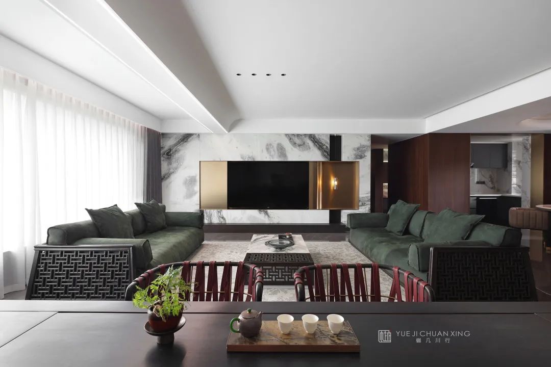 东方雅致遇见西方奢华 · 福州玖珑台项目丨中国福州丨樾幾川行-32