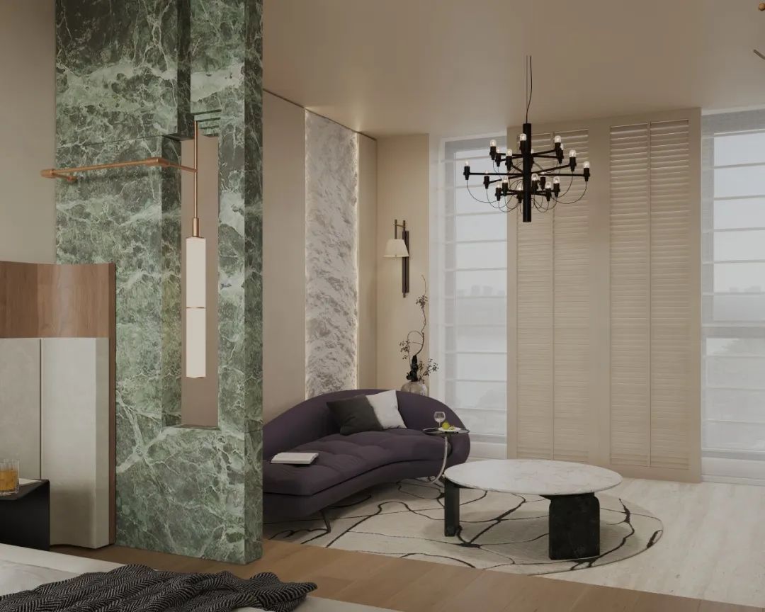 野奢绿意 · 550㎡空中湖景别墅设计丨HOMBLE 红柏设计-49