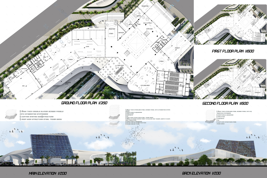 电子竞技中心丨开罗大学建筑系-10