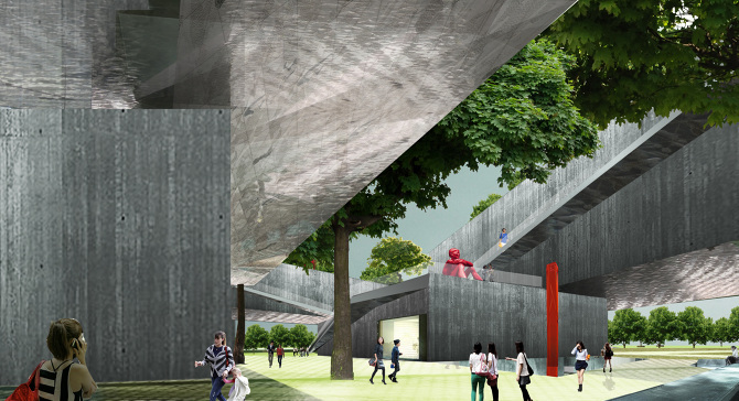 苏州艺术博物馆及电影院‘园林博物馆’丨中国苏州-14