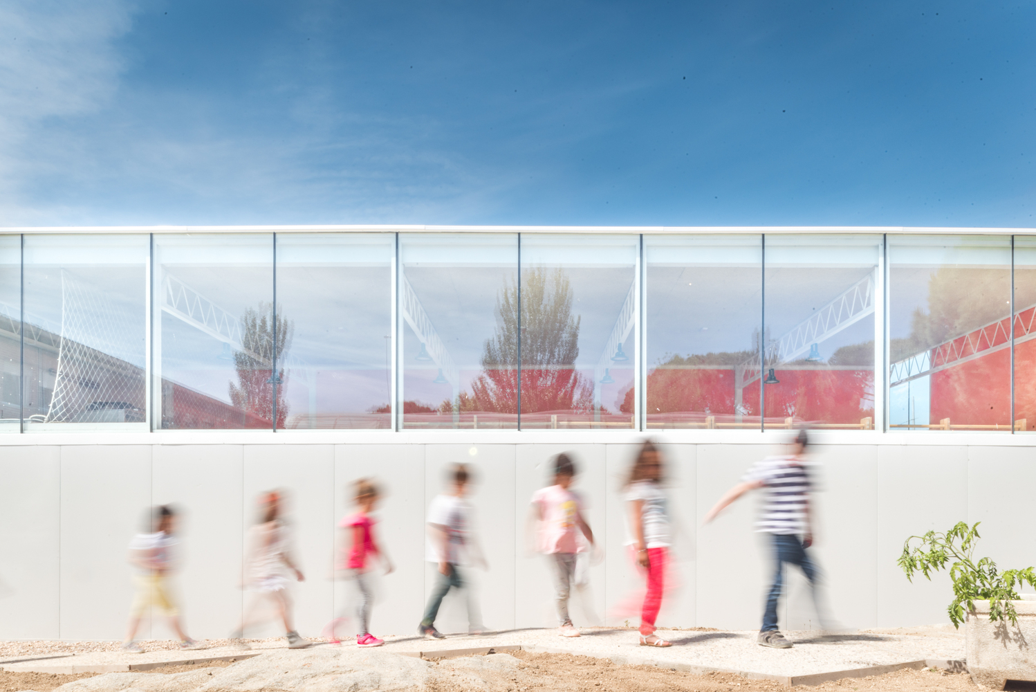 西班牙NuestraSeñorade Lourdes学校体育馆-7