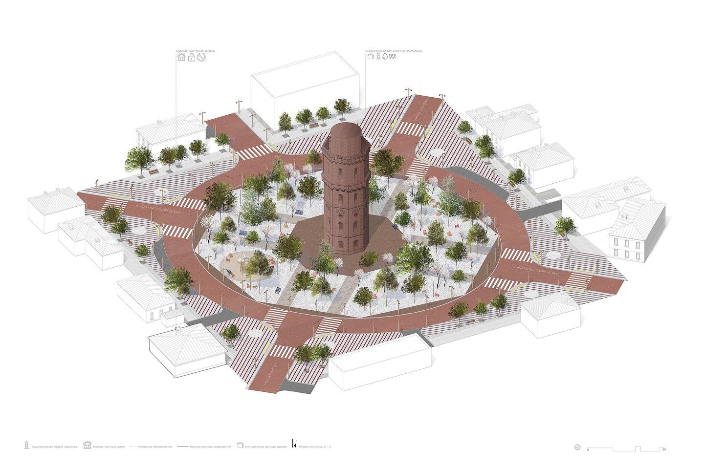 Renovation of the historical centre of Zaraysk (second stage) | Basis architectural bureau-48