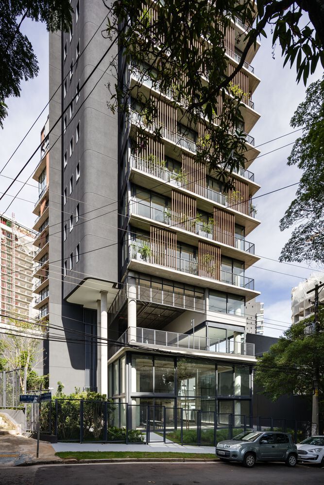 巴西 Vila Madalena 区 Harmonia 1250 建筑丨巴西圣保罗丨Triptyque-37