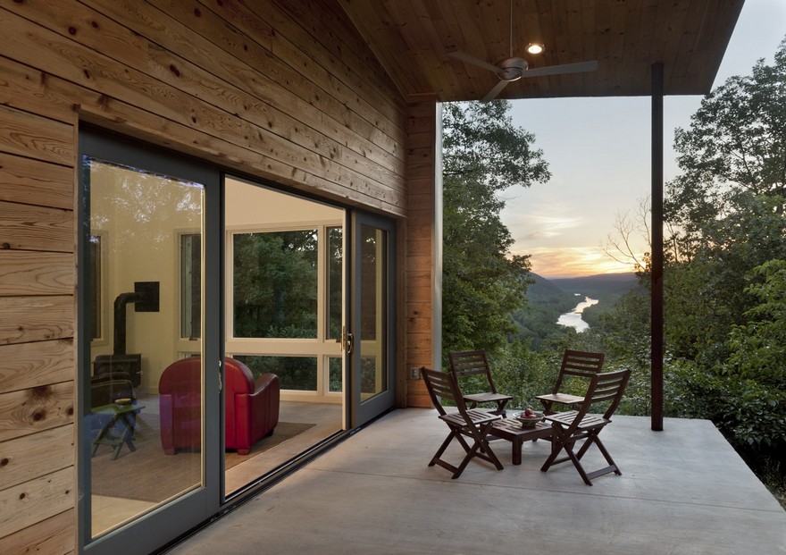 Modern Reinterpretation of the Vernacular Dogtrot Appalachia House-14