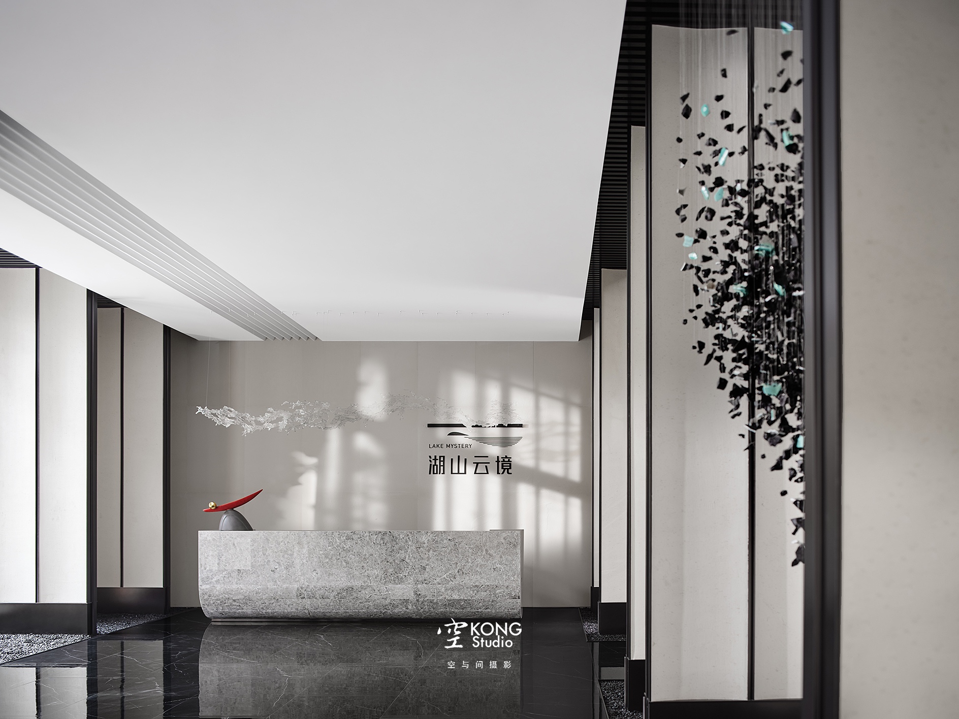 温州湖山云境售楼处丨中国温州丨鲲誉设计,几朵设计-18