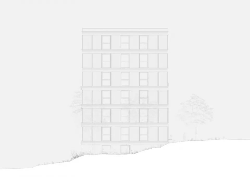 Kallerud学生公寓：模块化木结构住宅-130