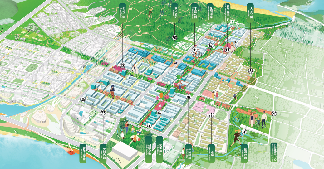森林、海洋、顽石与璞玉丨惠安县青山湾至西沙湾沿海片区（滨海大道两侧）城市设计-61