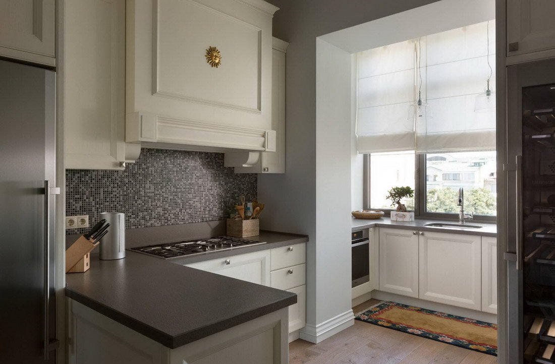 2×3米及2×2米小户型厨房室内设计-62