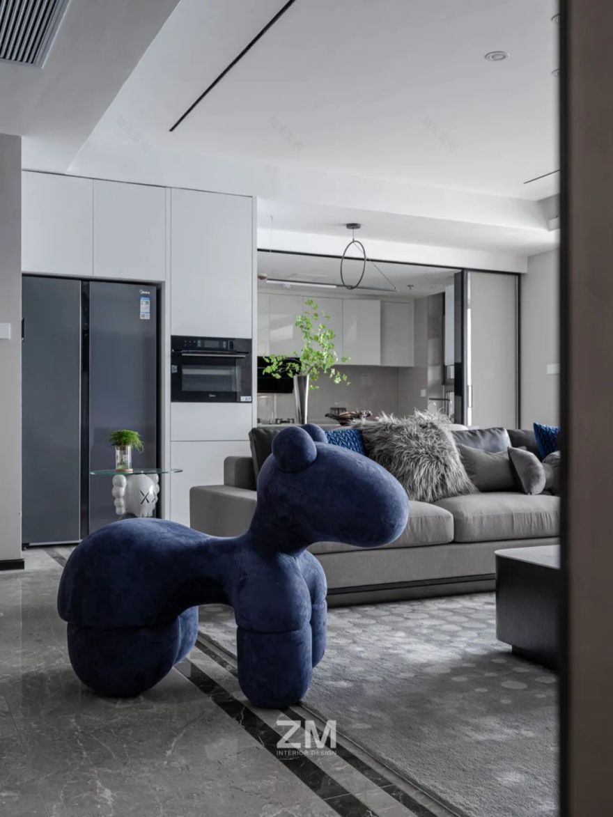 溪月 · 湖南长沙意式极简私宅设计丨中国长沙丨住美设计-38