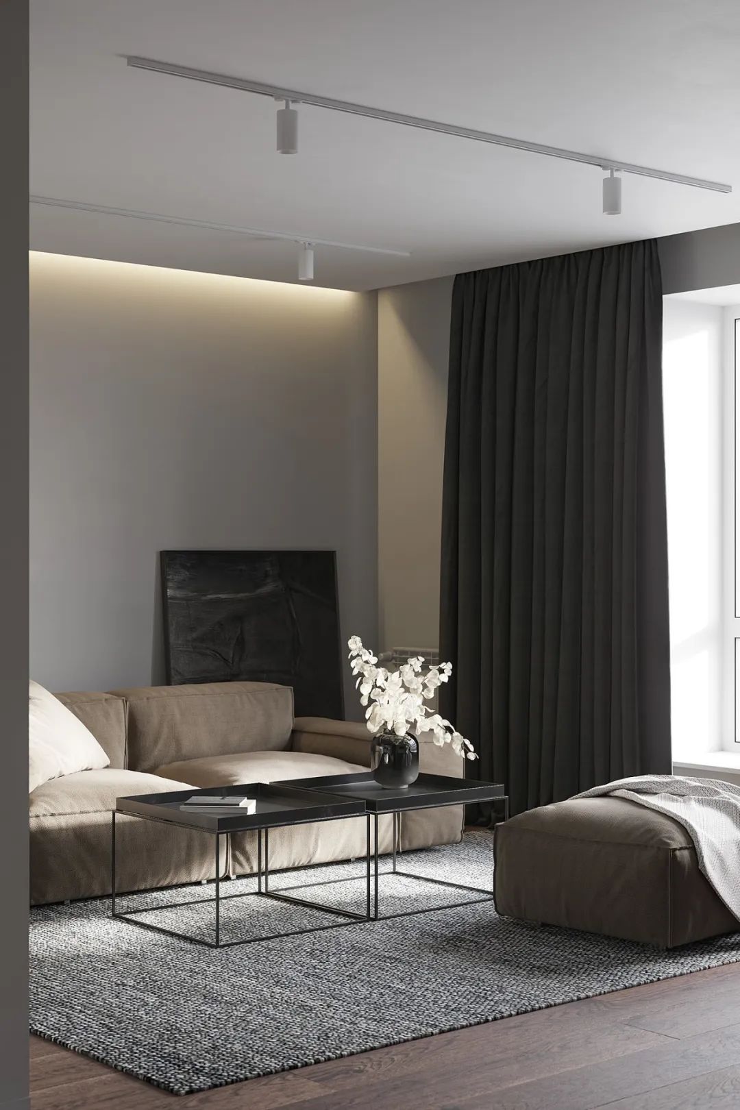 简约质感家居丨OD design studio-63