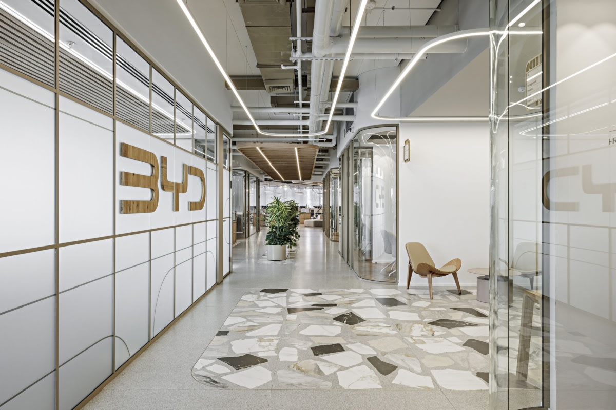 比亚迪办公室丨A.R. Grinberg Architects-8