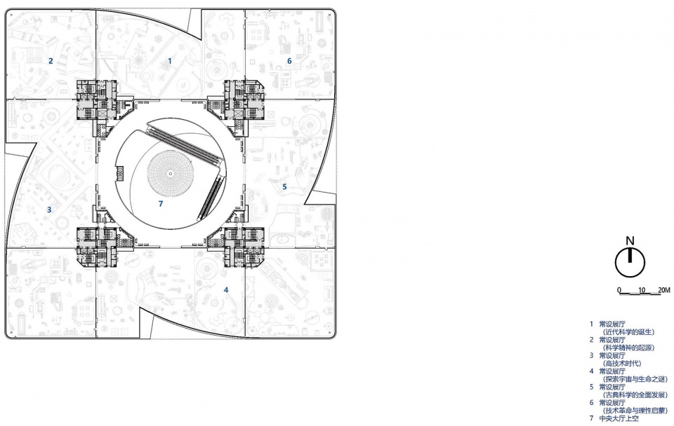 湖北省科技馆新馆丨中国武汉丨中南建筑设计院股份有限公司-65