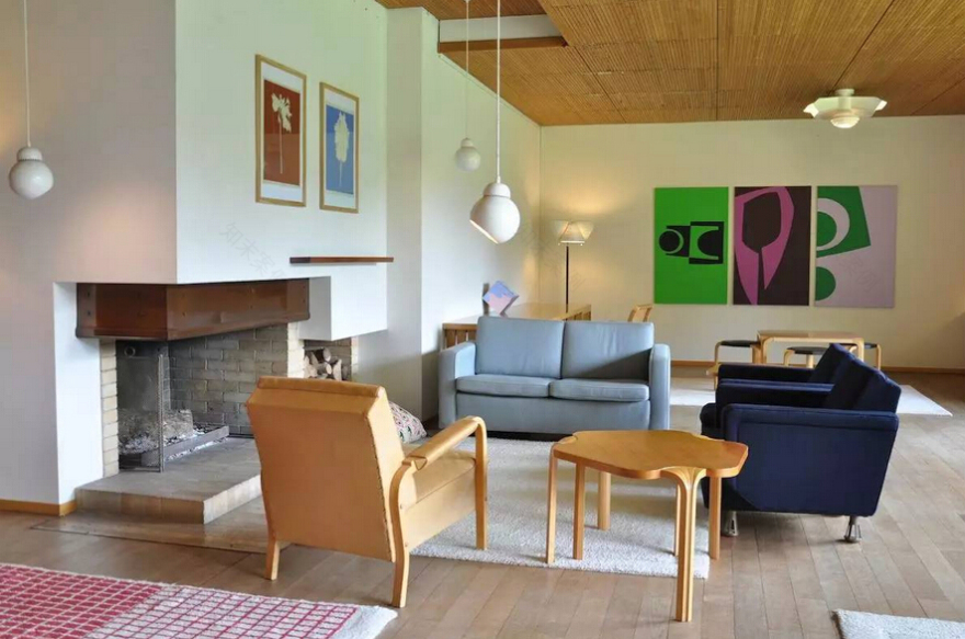 阿尔瓦·阿尔托的法国卡雷住宅-20