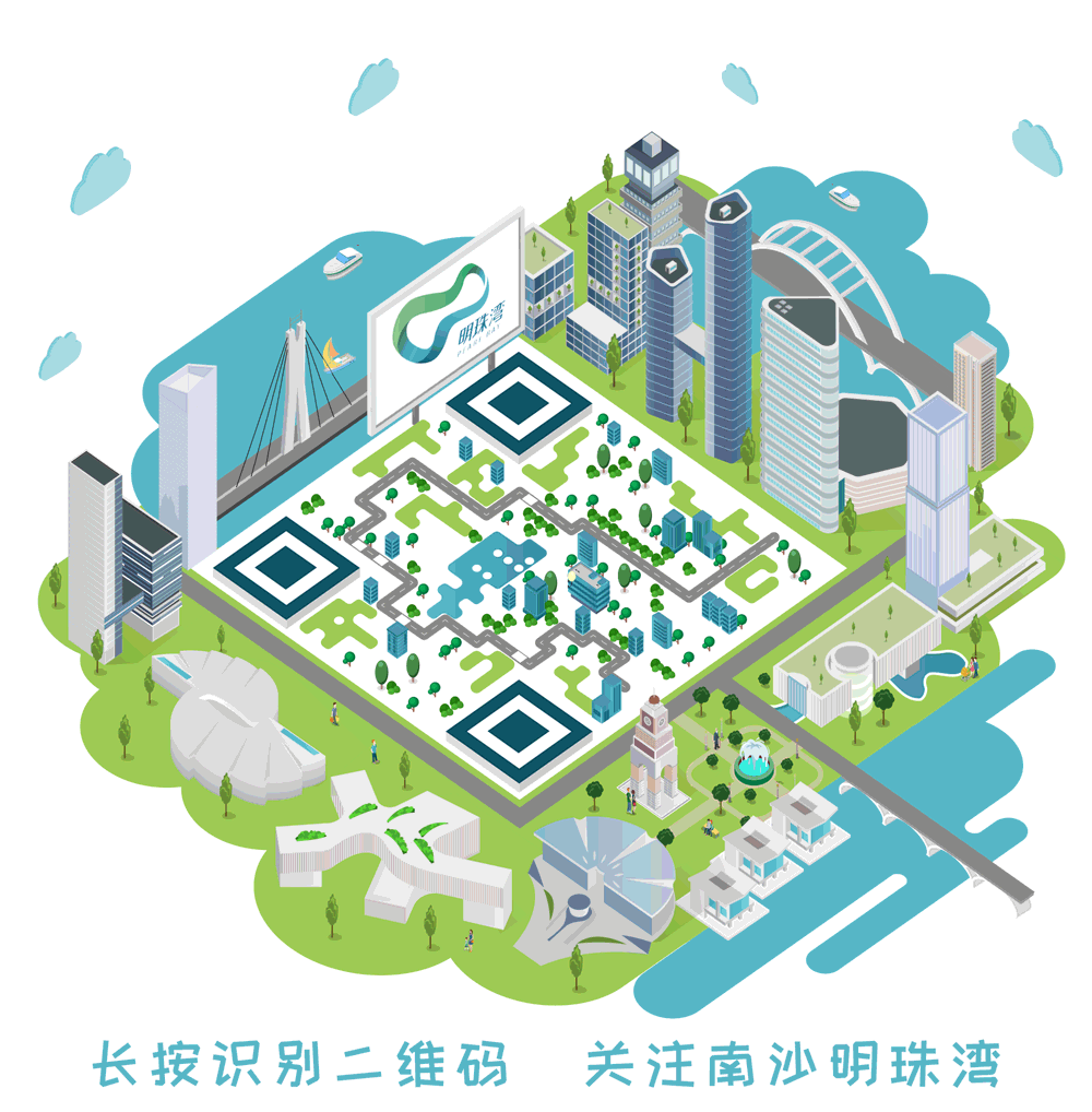 横沥岛尖中轴涌4号桥合龙,打造“一桥一景”特色景观-49