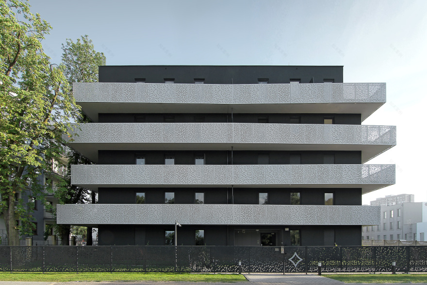 波兰 Neostudio Architekci 公寓建筑 | “高层露台”的多功能住宅设计-13