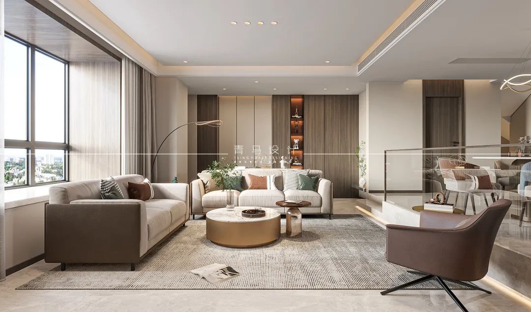 《金地芙蓉世家》现代联排别墅设计丨中国西安丨青马别墅设计-22