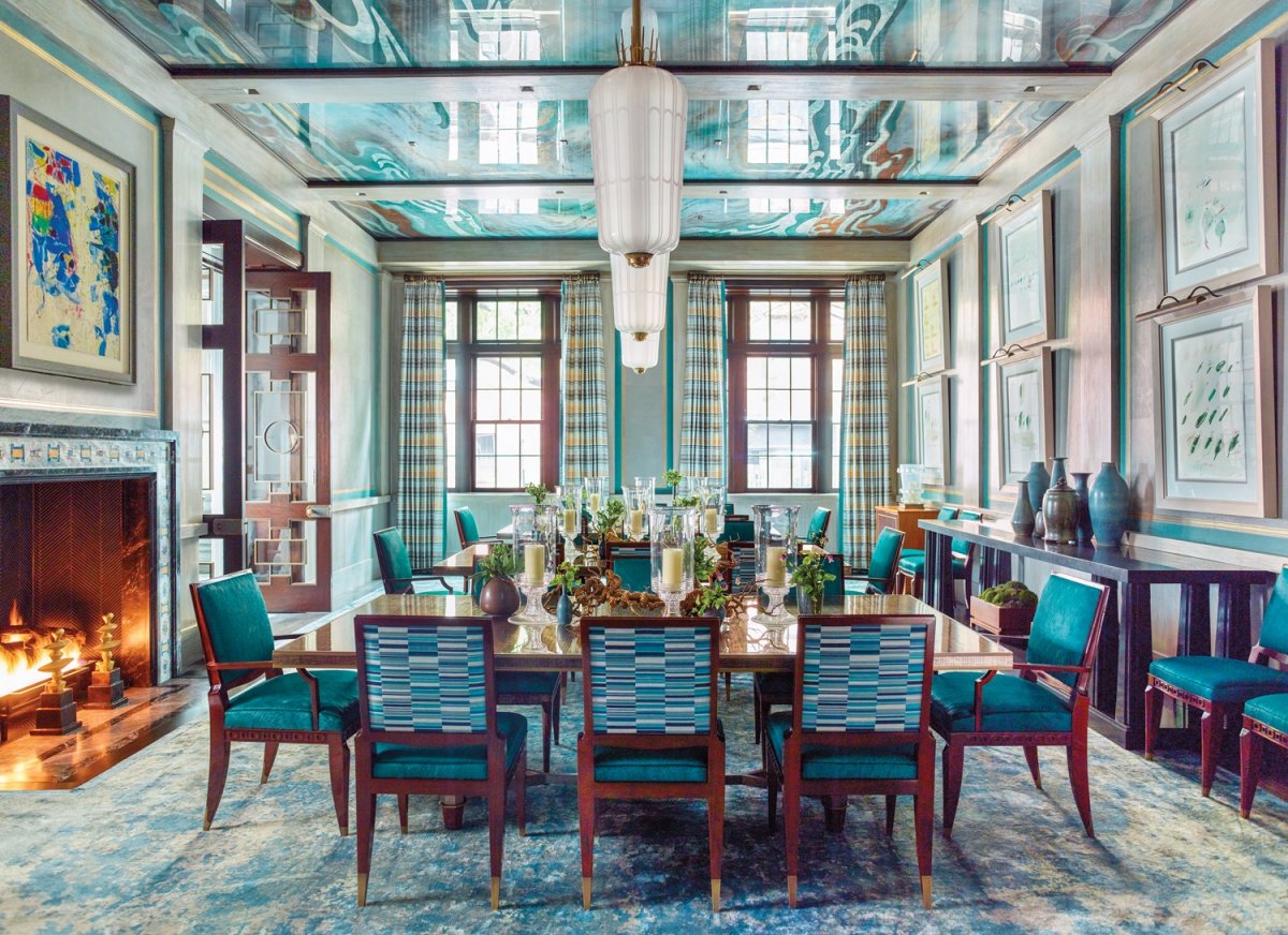 纽约艺术收藏家的绿意村庄豪宅-8