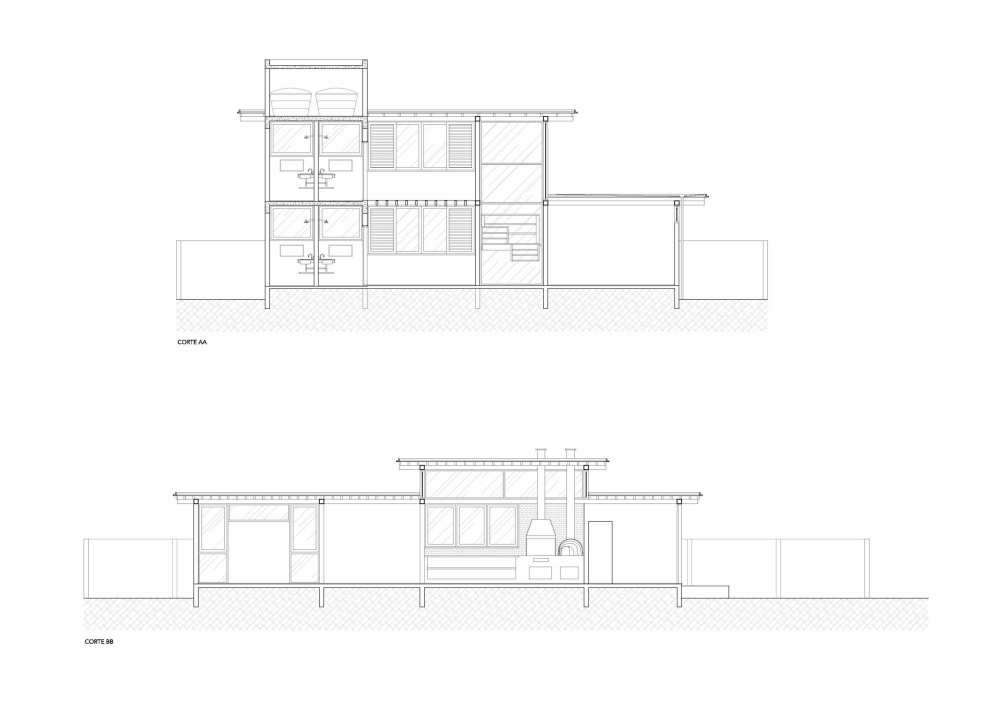 巴西黄门屋(2020)(Flávia Menezes Arquitetura e Interiores)设计-54