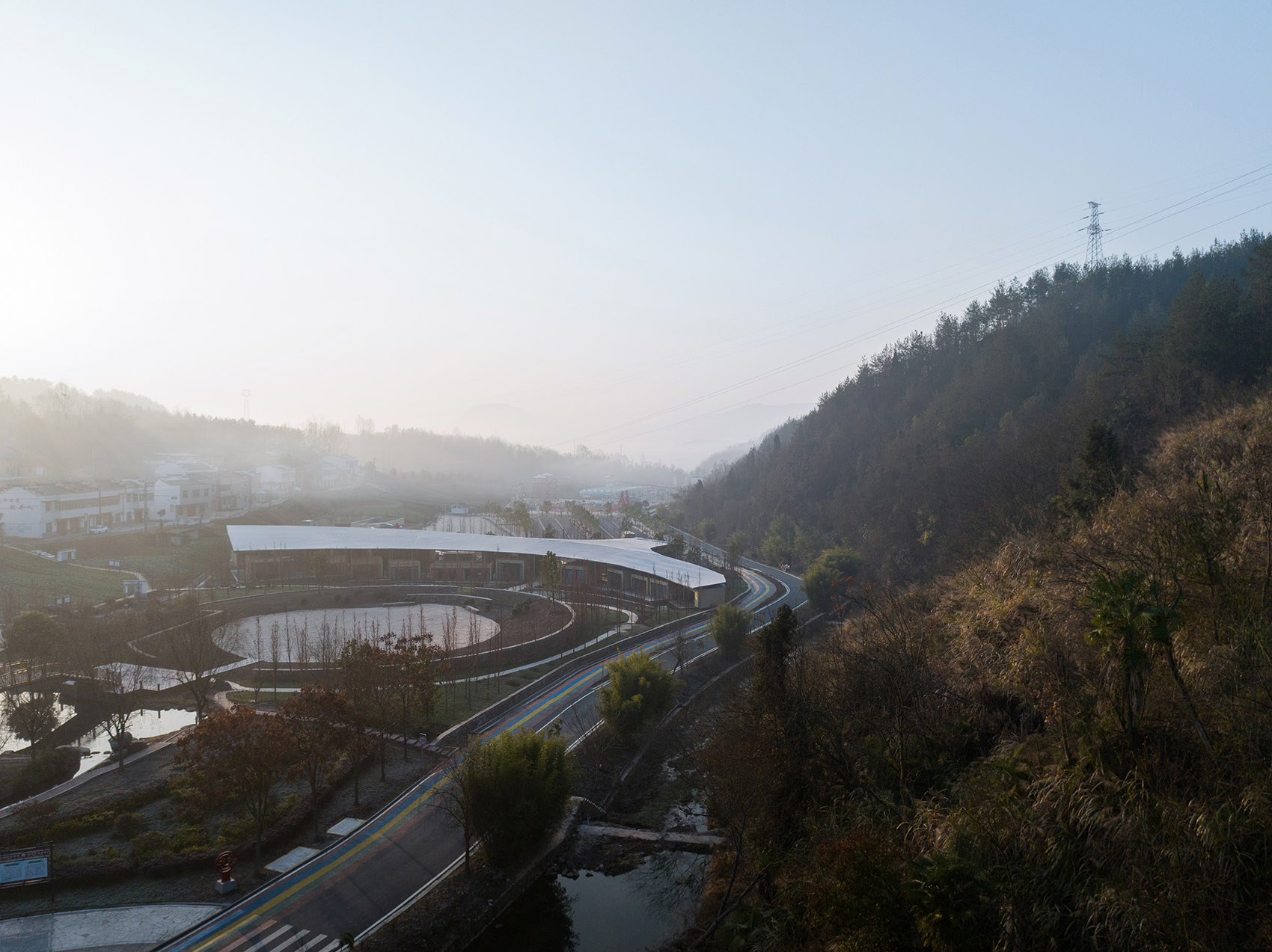 湖北竹山五福山水龙家宴餐厅丨中国湖北丨小写建筑事务所-88