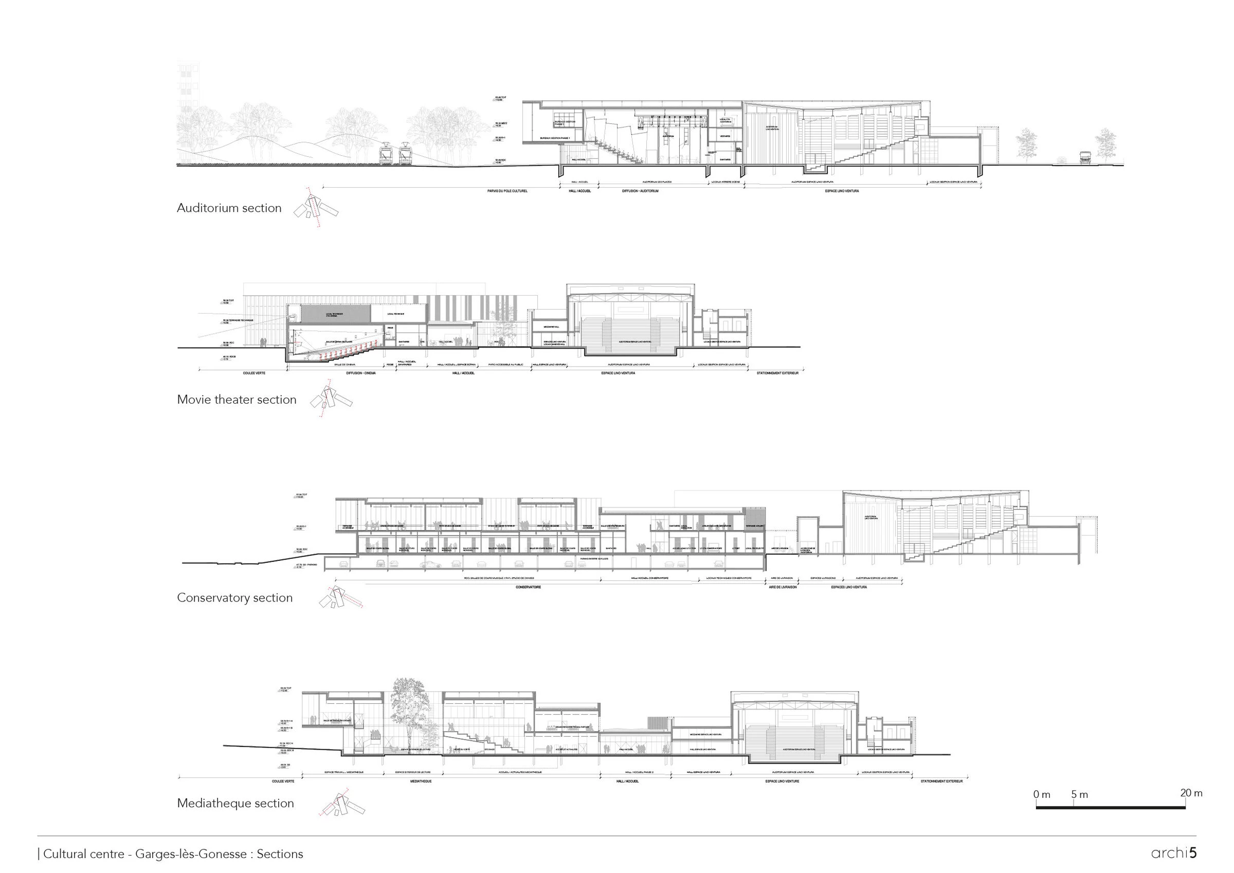 GargeslèsGonesse 文化中心丨法国丨archi5-17