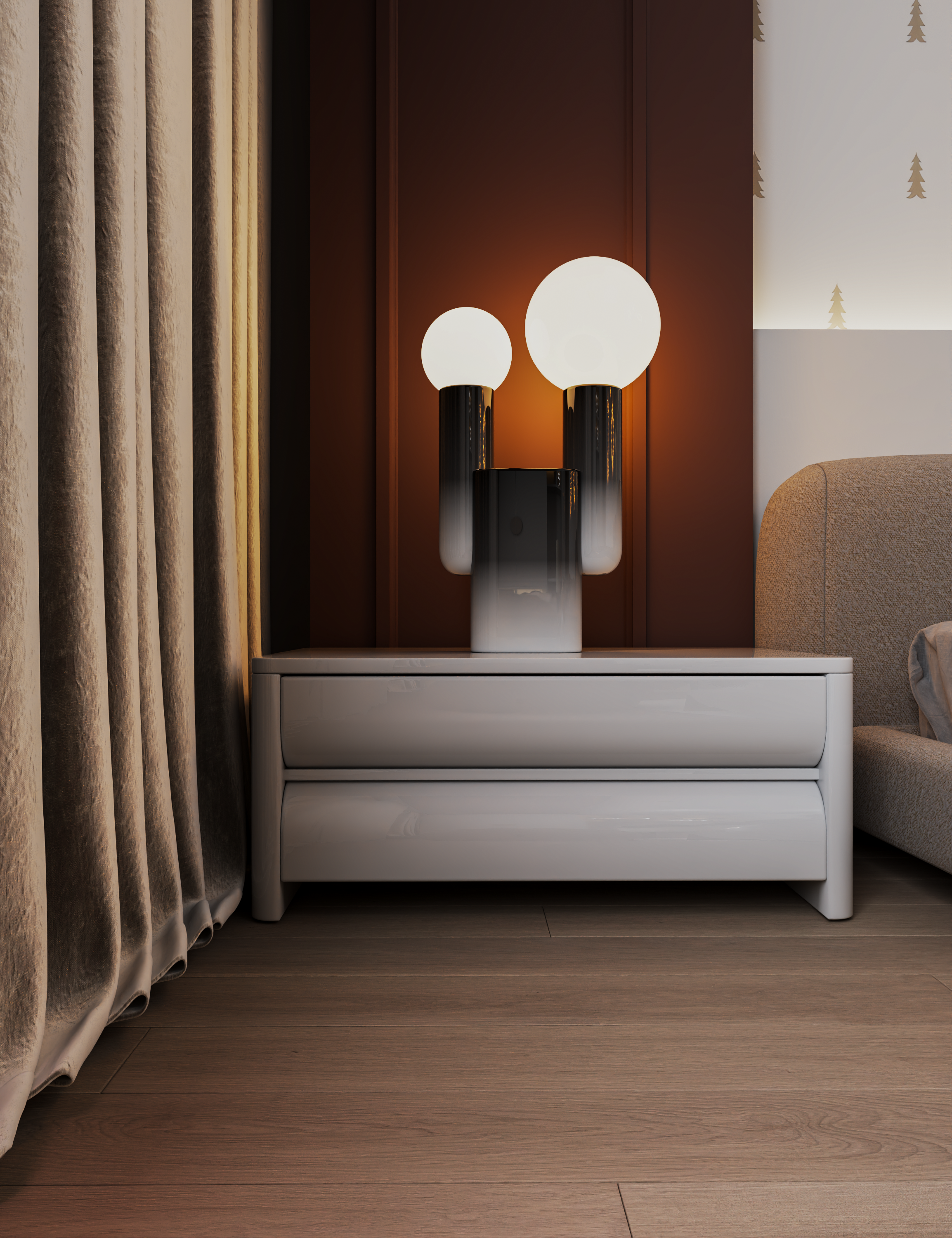 Bed girl design 女孩房-6