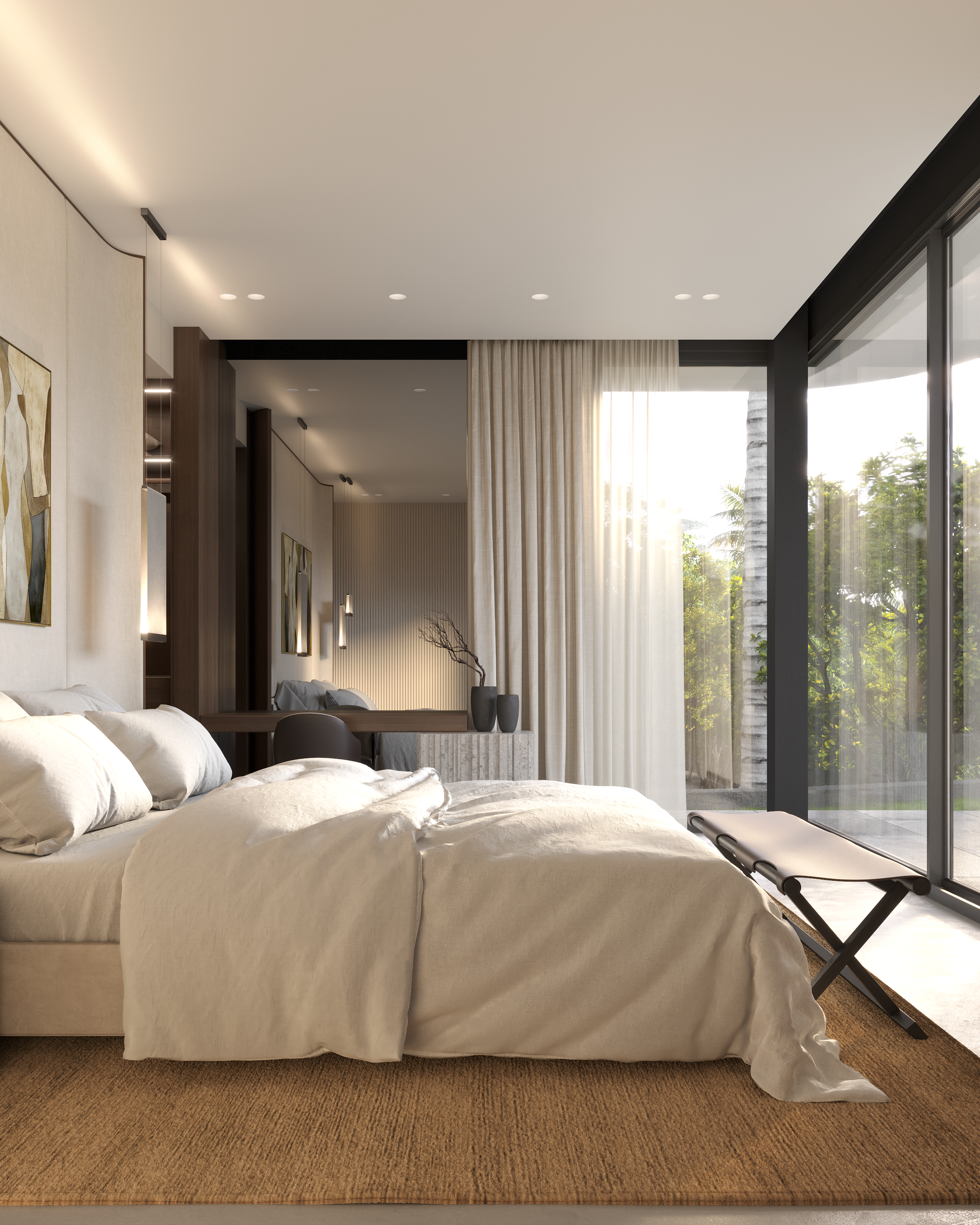 巴厘岛乌布热带森林景观别墅丨印度尼西亚巴厘-26