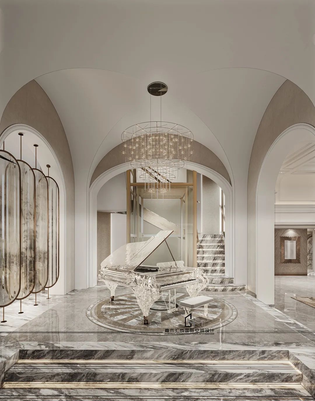 广东惠州法式轻奢别墅私宅设计丨中国惠州丨嘉木汇成(JMHC)-64