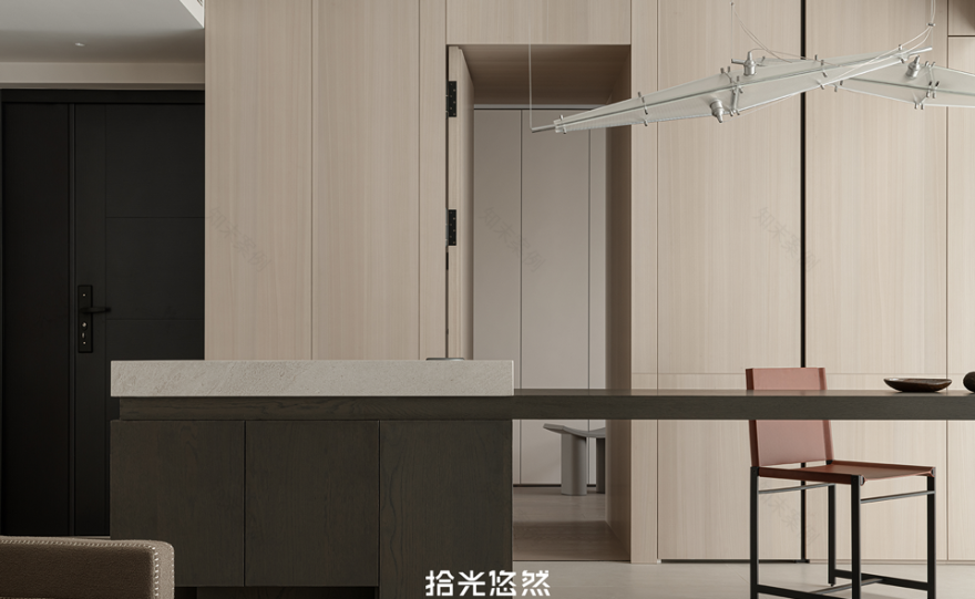 穿搭博主的职住一体空间设计-25