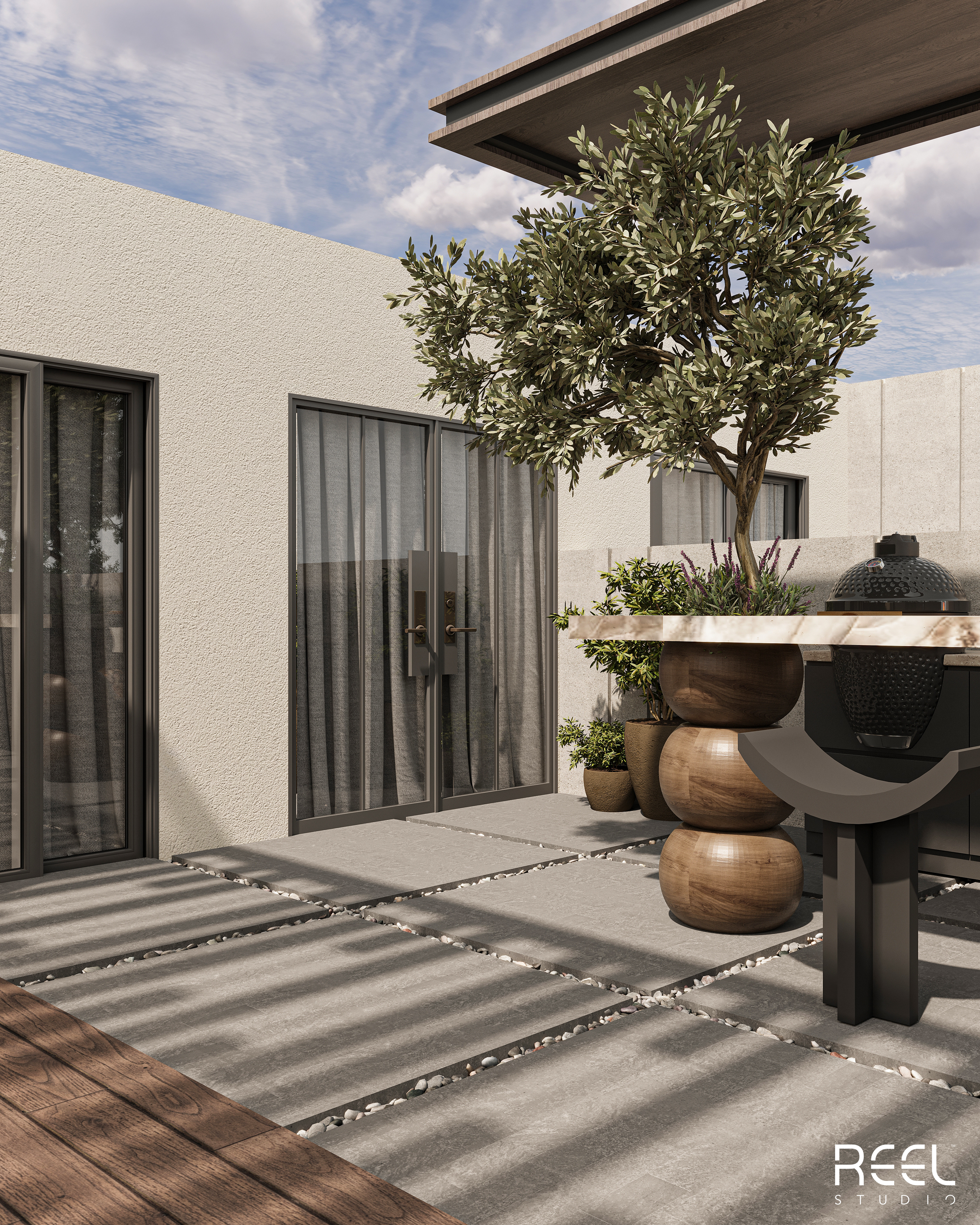 屋顶花园设计丨沙特阿拉伯丨REEL STUDIO-11