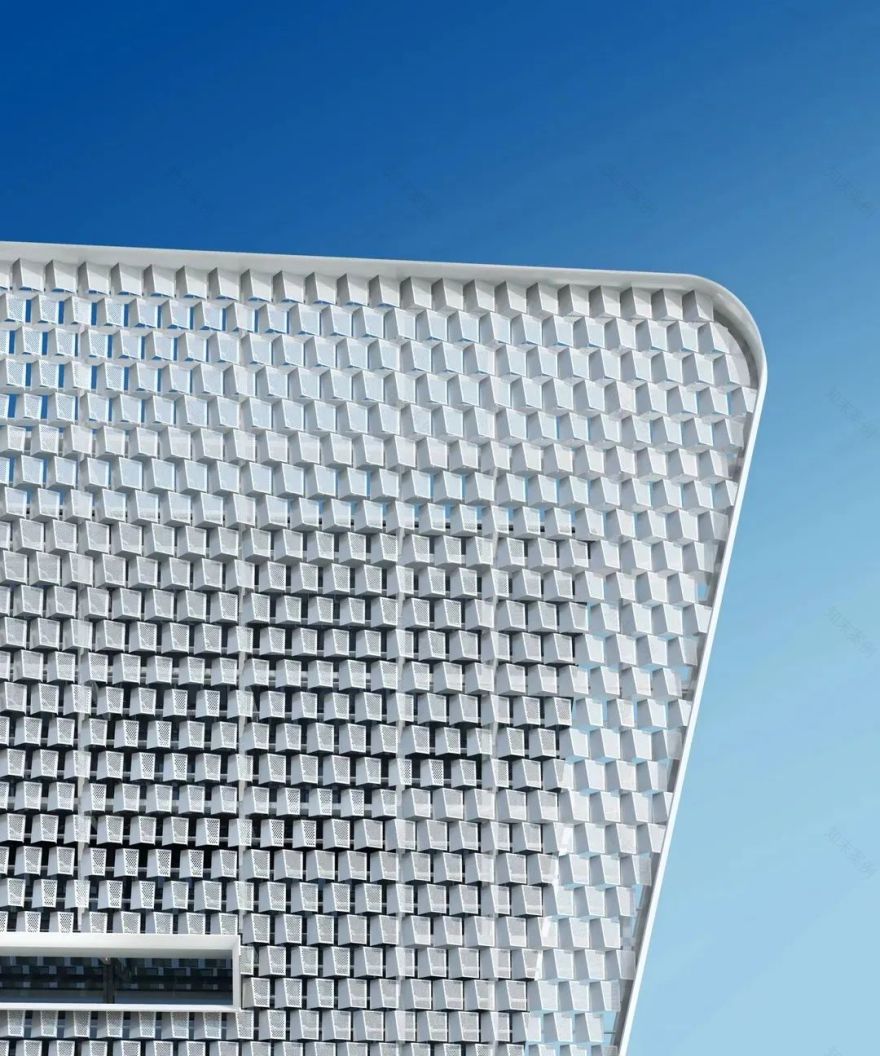 超网红的鳞片铝单板装置,该怎么设计?-25