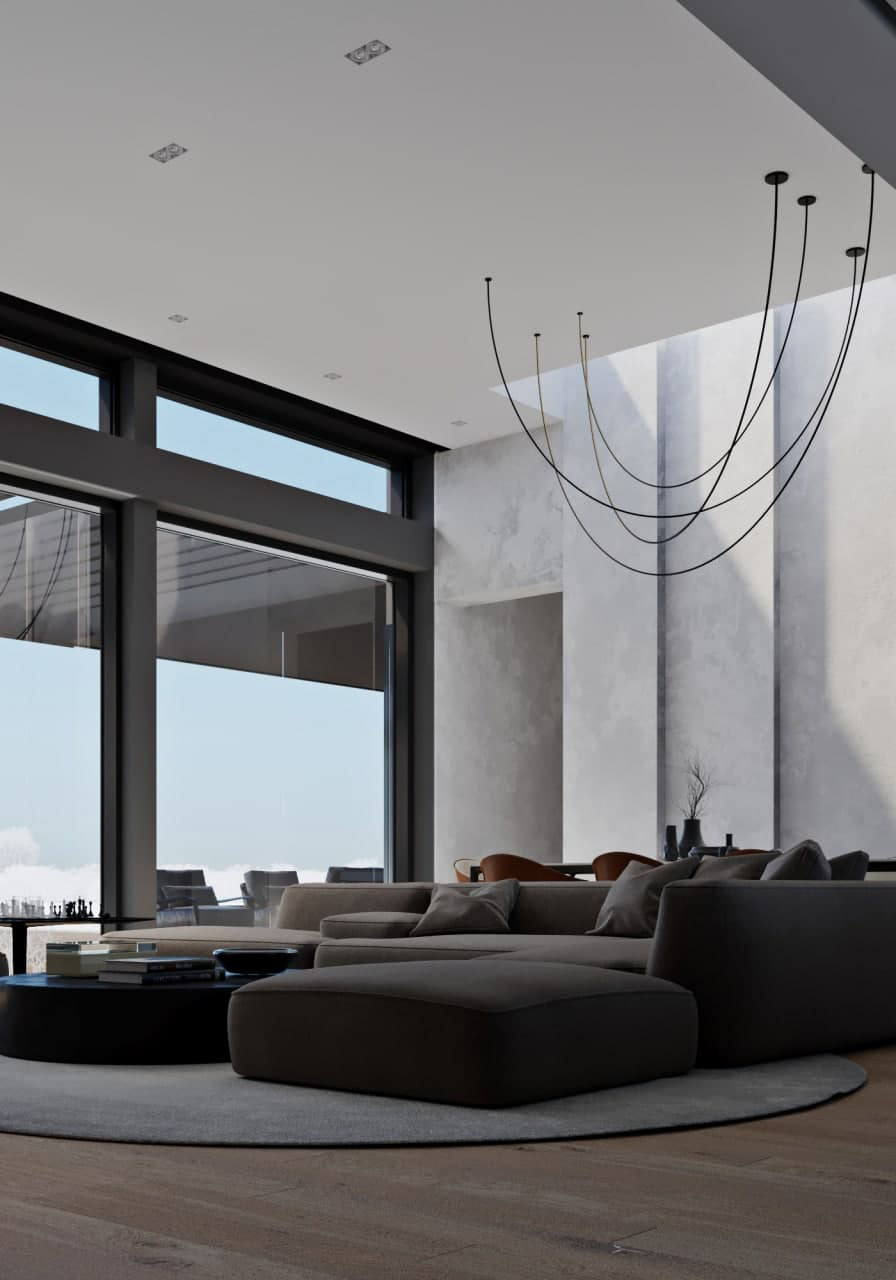 乌克兰 600平超大空间简约设计！-7