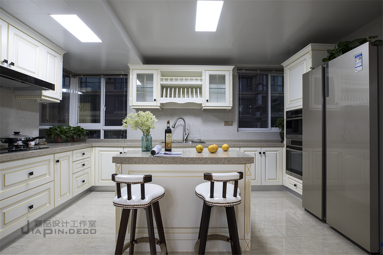 嘉品新作-花样年花郡150平美式风-17