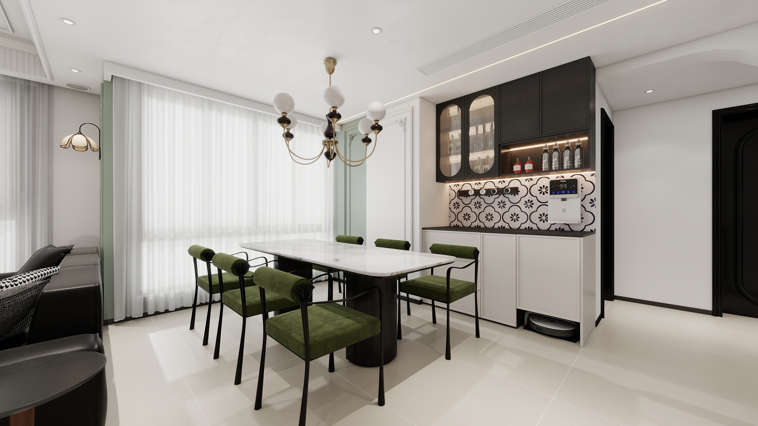 四川成都澳洲湾（225平方简约法式四居室）-17