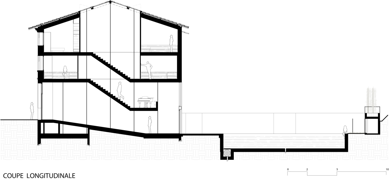 法国图卢兹“T House”融合历史与现代的家庭住宅-18