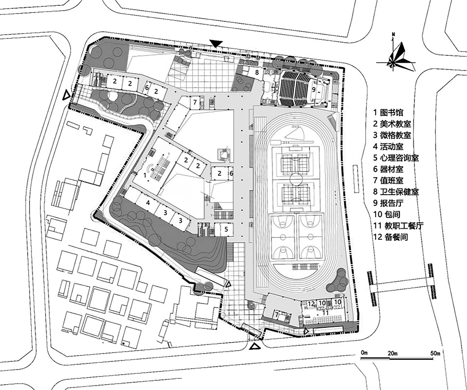 深圳市龙华区外国语学校福城校区丨中国深圳丨深圳大学建筑设计研究院有限公司“钟中 + 钟波涛”工作室-94