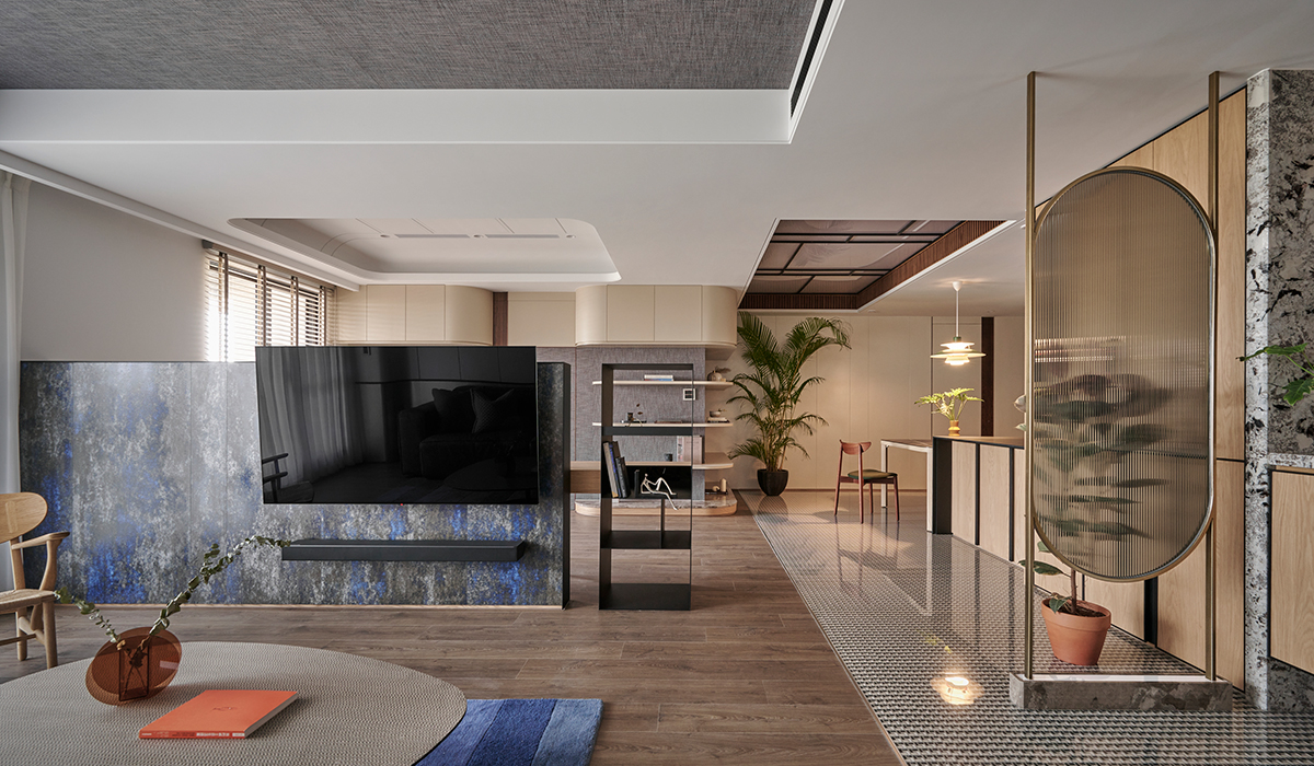 台湾现代典雅的双人寓所-9