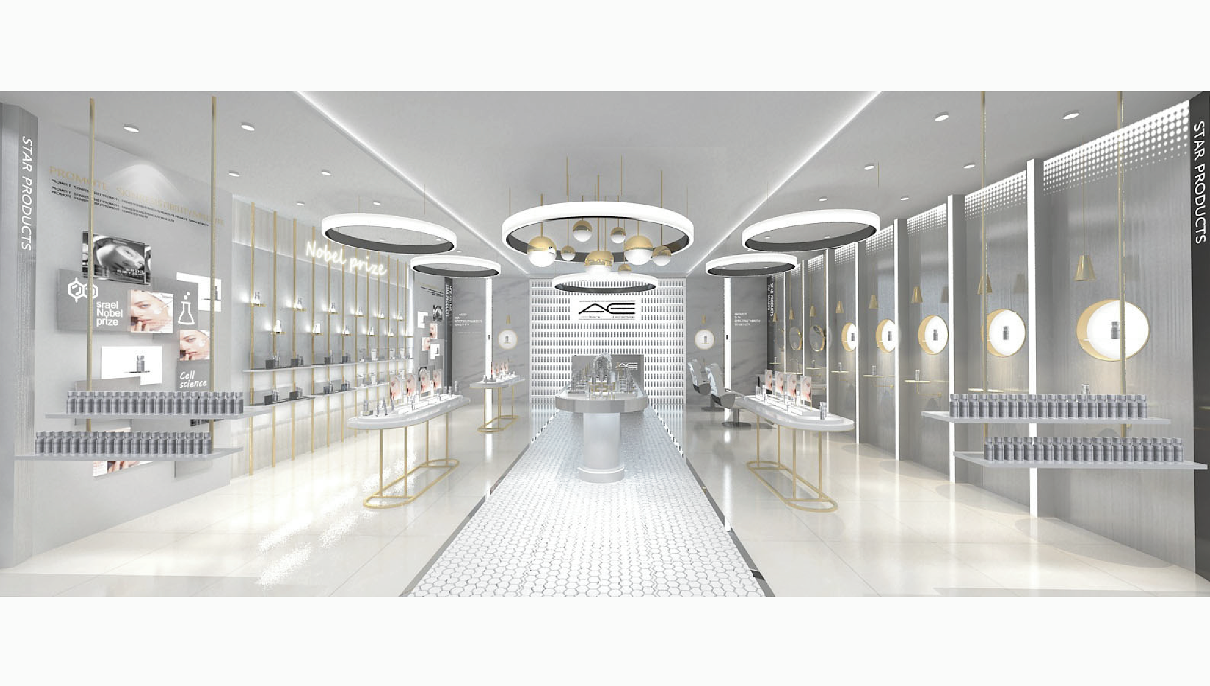 《AE》品牌空间设计展台设计-19