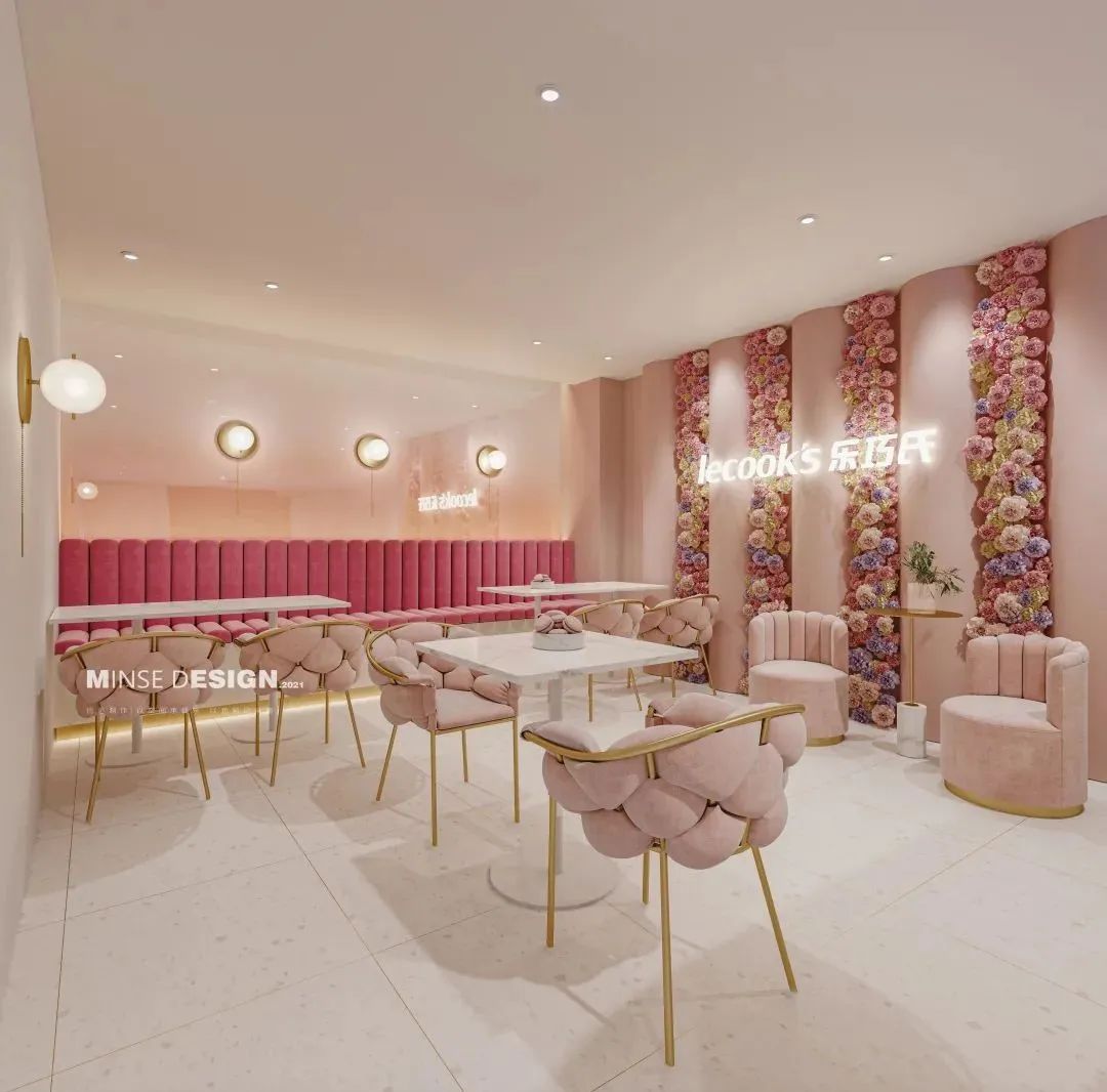 乐巧氏甜品店 · 西湖边的粉色浪漫空间丨中国杭州丨杭州民舍制作空间设计工作室-35