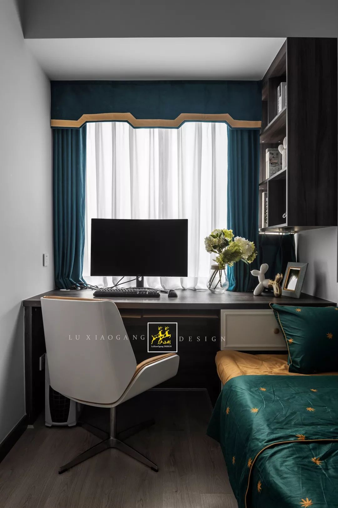 现代 INS 风，天府城 85 平米小家的大胆创新-38