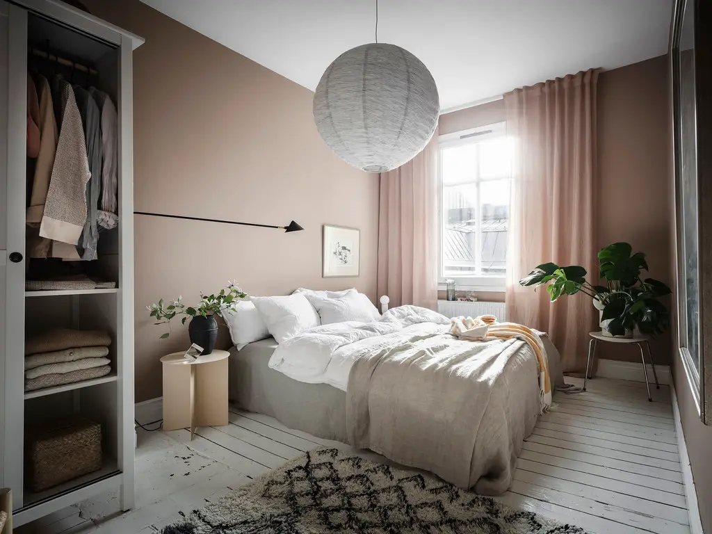 温馨舒适的斯堪的纳维亚风格公寓设计-14