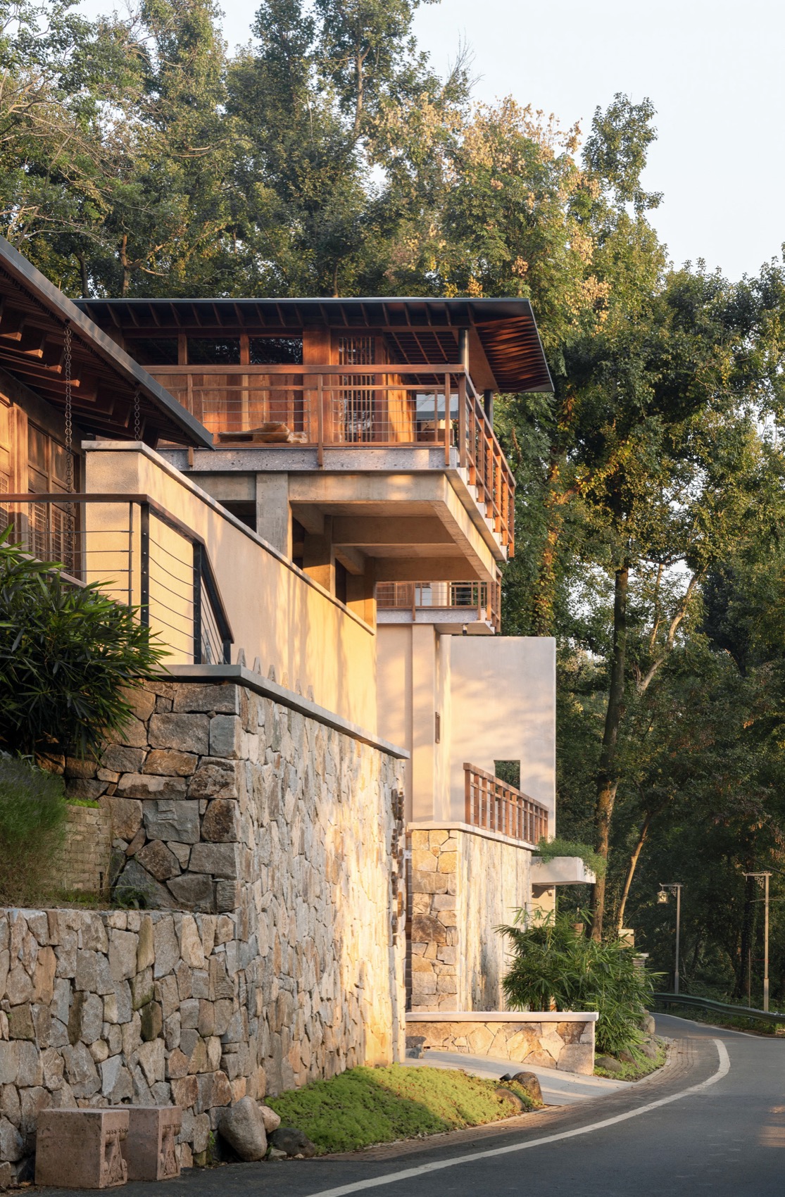 东方山佛教协会改造设计丨中国黄石丨反几建筑-5